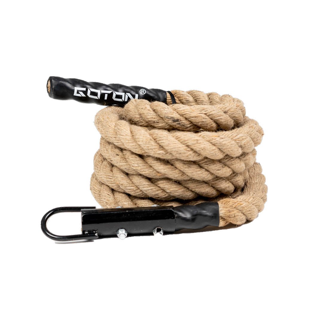 CUERDA-PARA-TREPAR-GOTON.jpg CUERDA PARA TREPAR Ø38 x 6000 mm C/GANCHO - Imagen 1