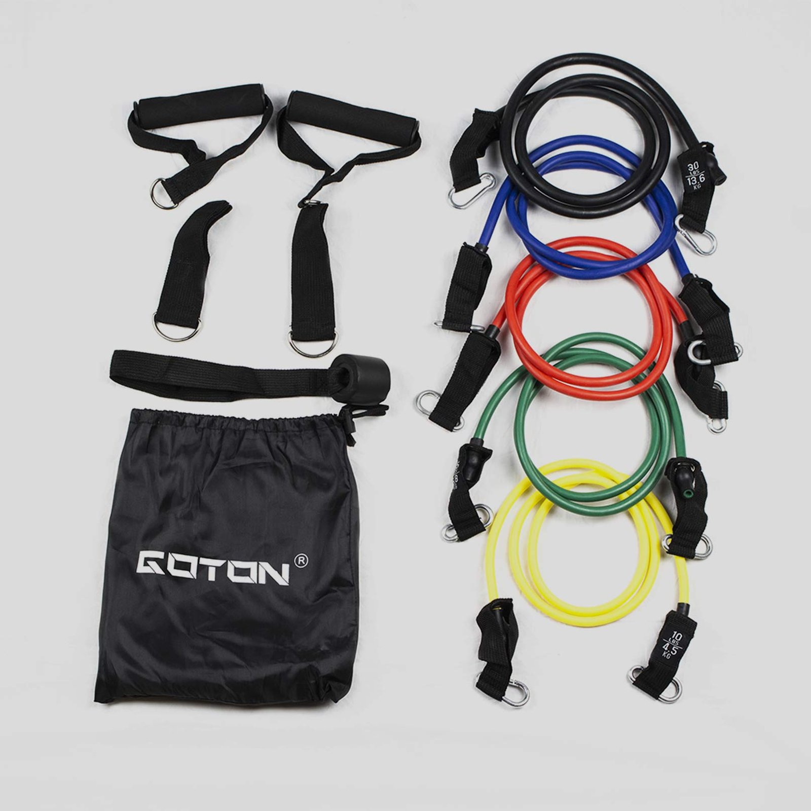 KIT 5 ELASTICOS RESISTENCIA - - Imagen 1